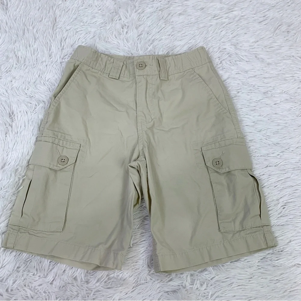 Polo Ralph Lauren boy’s cargo pocket chino Shorts in‎ beige
